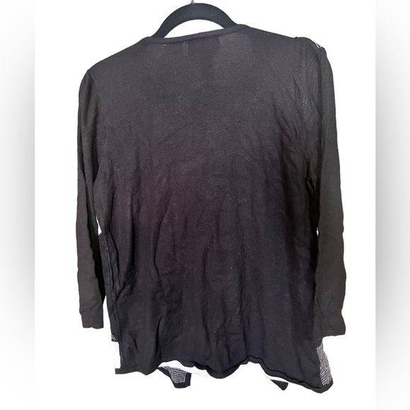 Alfred Dunner Layered Top Size Petite Medium - Picture 2 of 2